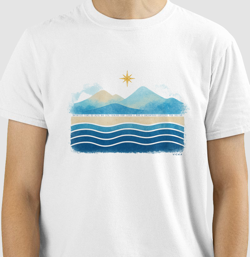 Tons de azul - Natureza selvagem 