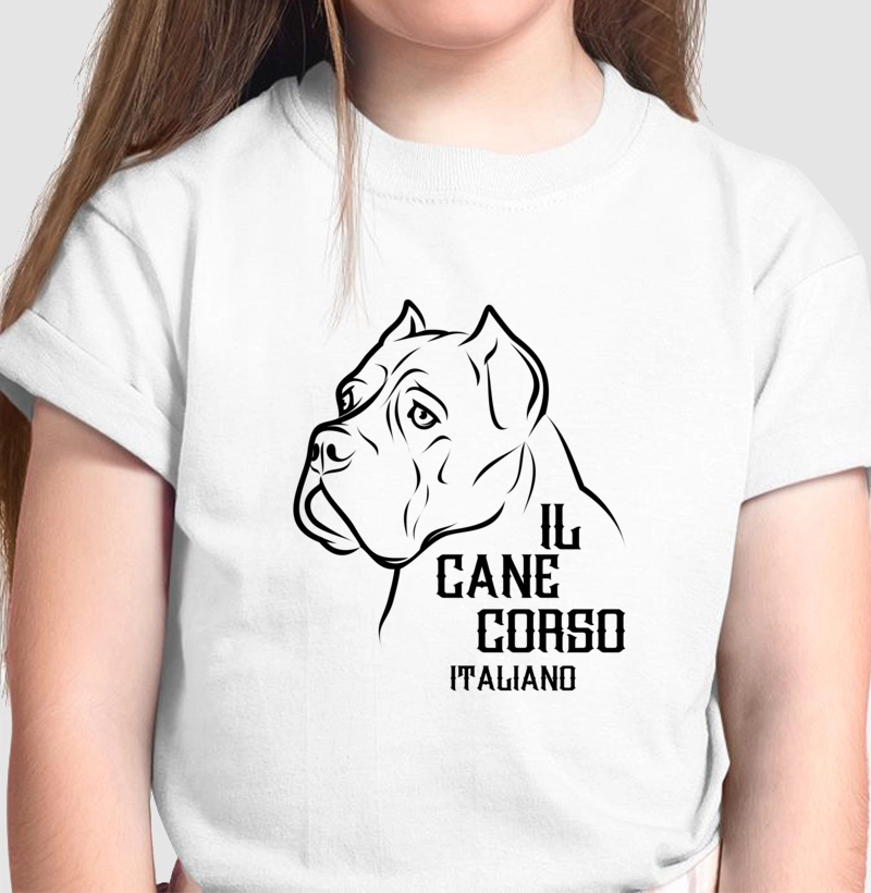 Camiseta Infantil Il Cane Corso