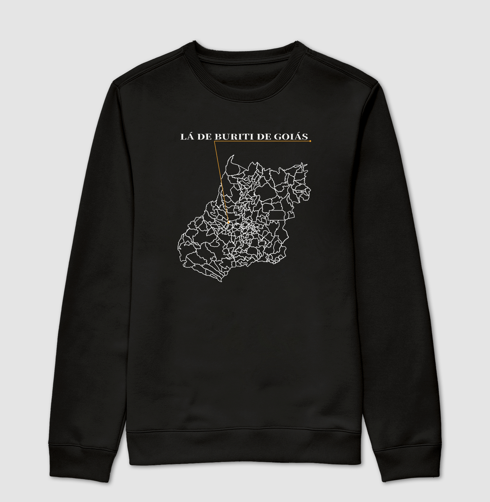 Buriti de Goiás | Origem GO - Suéter Moletom