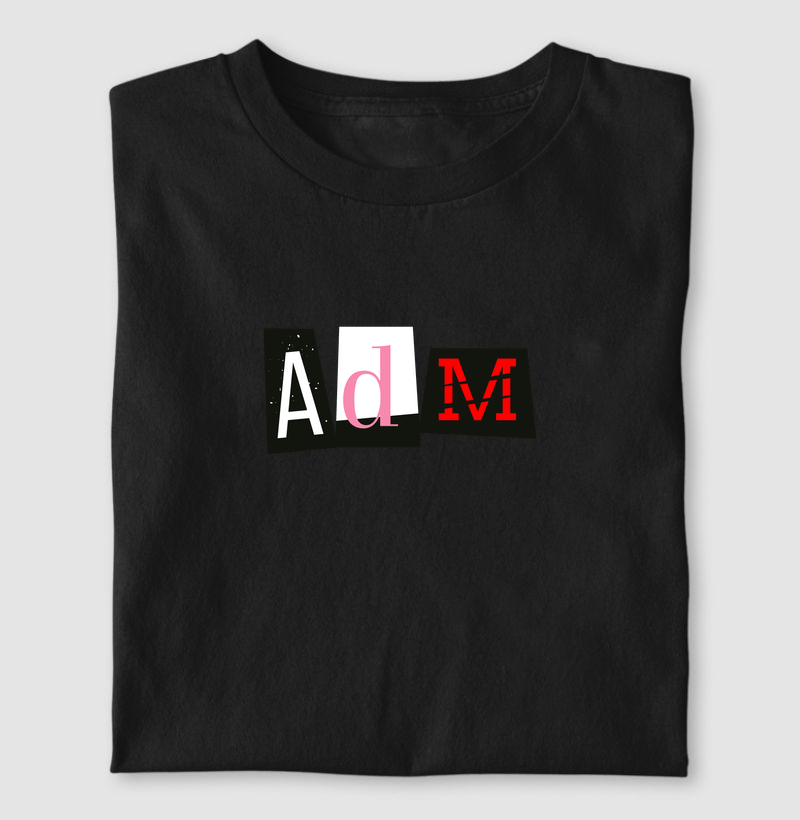 ADM typo black&white