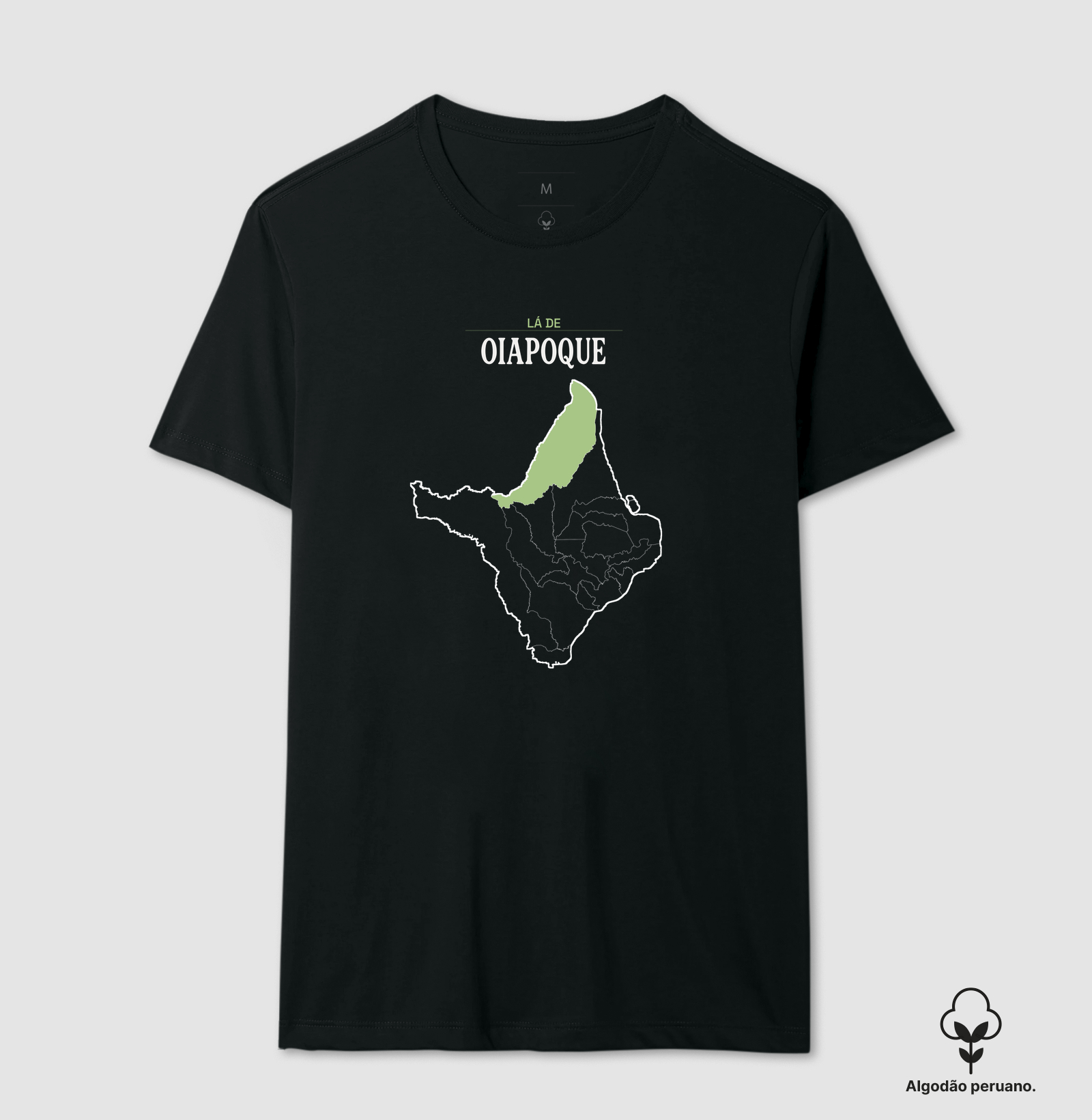 Oiapoque | Território AP - Camiseta Algodão Peruano