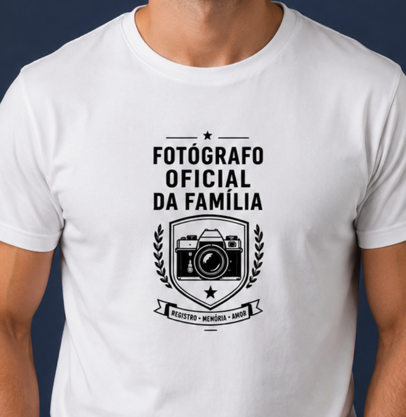 Fotógrafo oficial da família