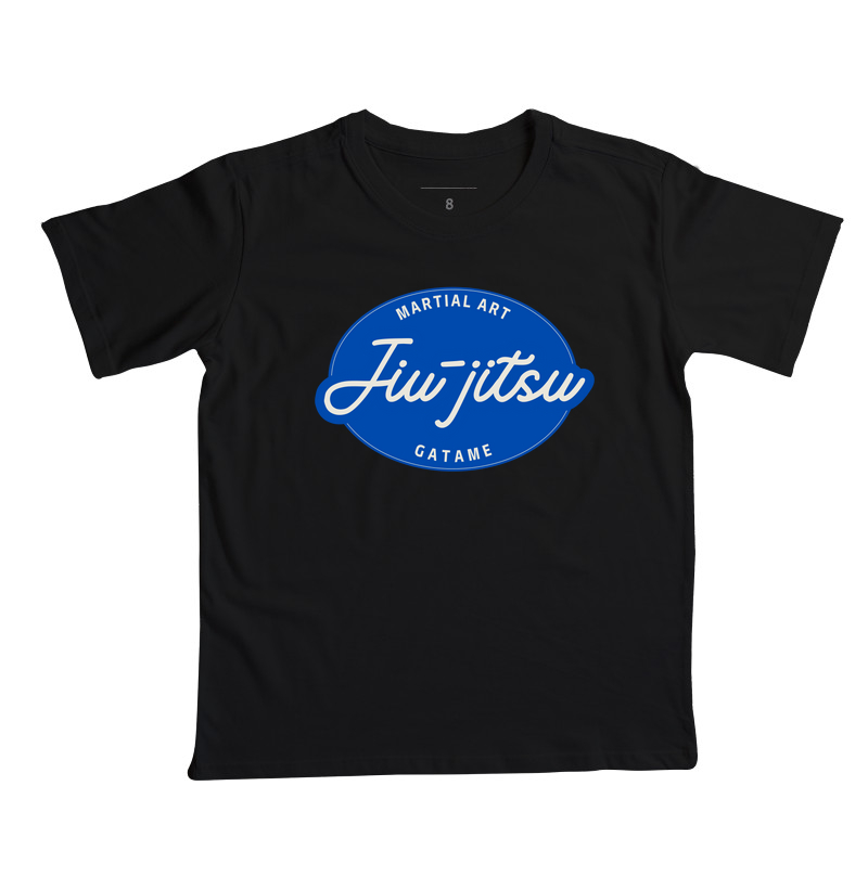 Camiseta Jiu-Jitsu Gatame Estilo Retrô – Arte Suave com Atitude