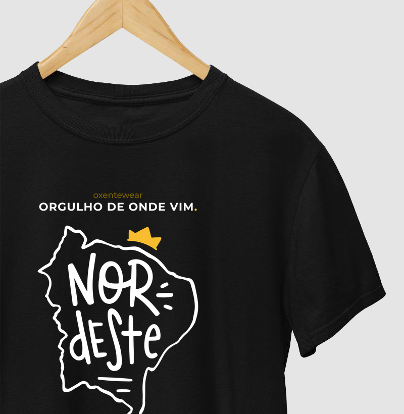 Camiseta Orgulho de onde vim. | OxenteWear