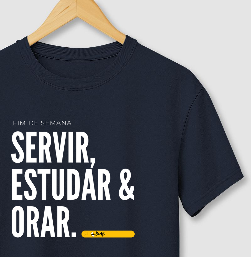 Ritual do Fim de Semana: Servir, Estudar e Orar