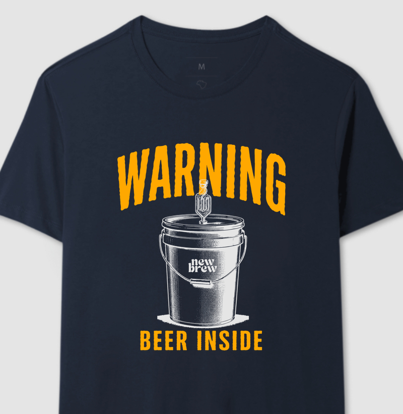 Warning Beer Inside - New Brew