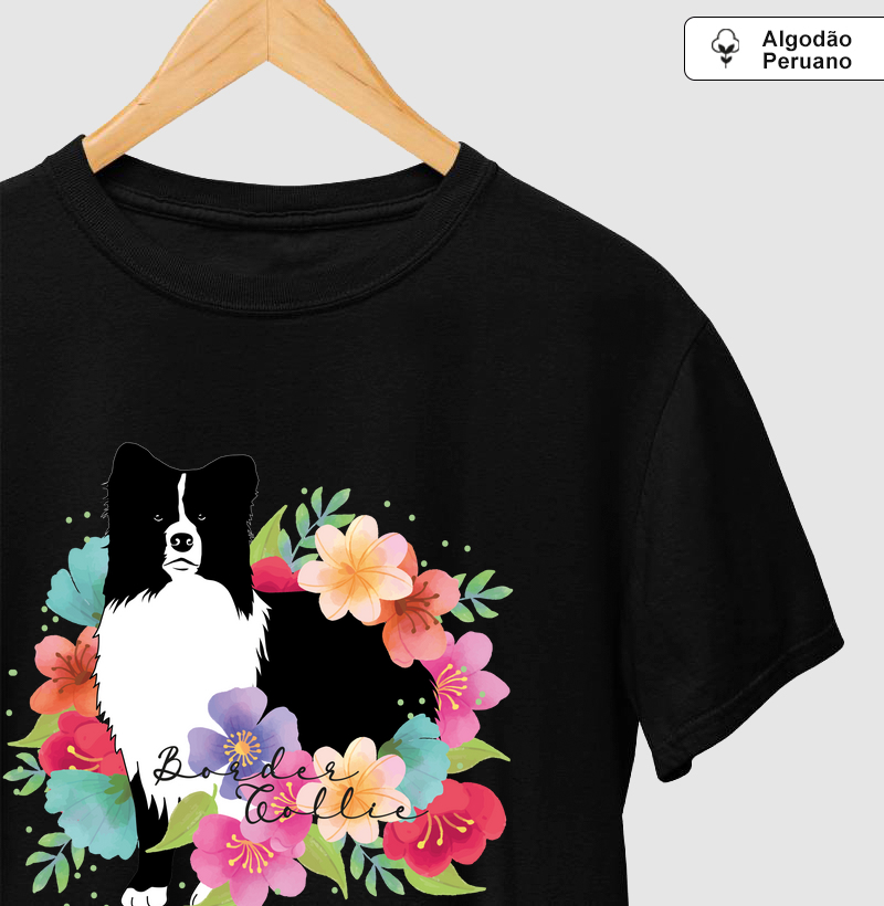 Border Collie Floral