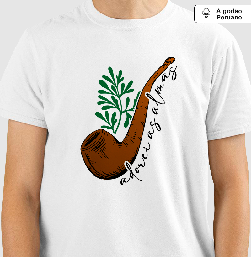 Adorei as Almas Versão 2 - Algodão Peruano