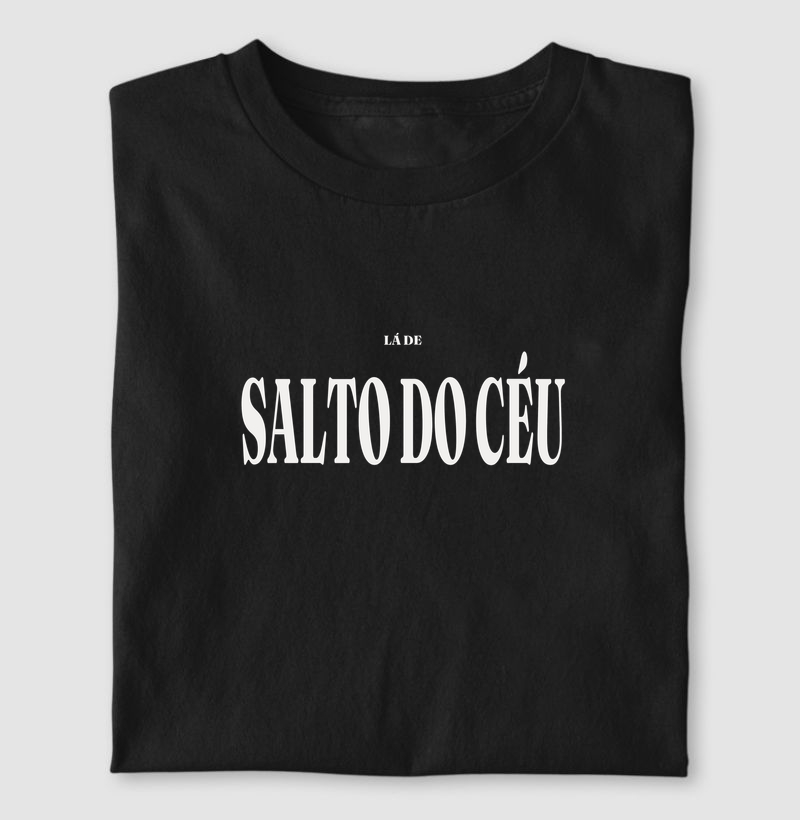 Salto do Céu | Tipografia MT