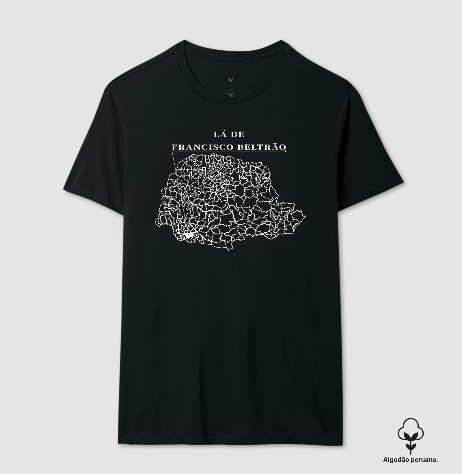 Francisco Beltrão | Origem PR - Camiseta Algodão Peruano