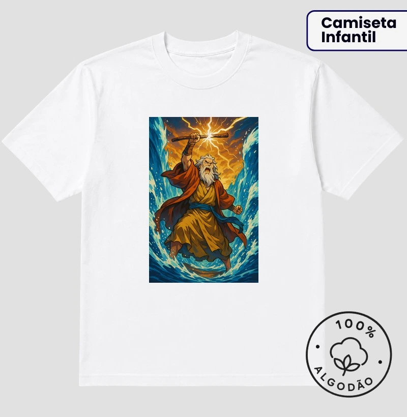 Anime - Moisés abrindo o Mar