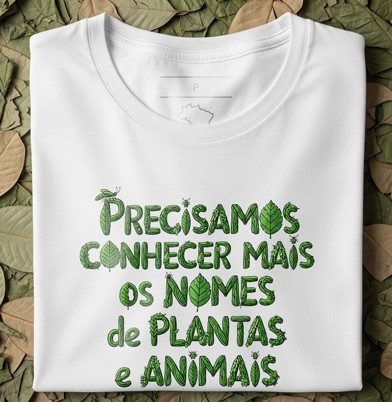 Precisamos conhecer mais os nomes de plantas e animais