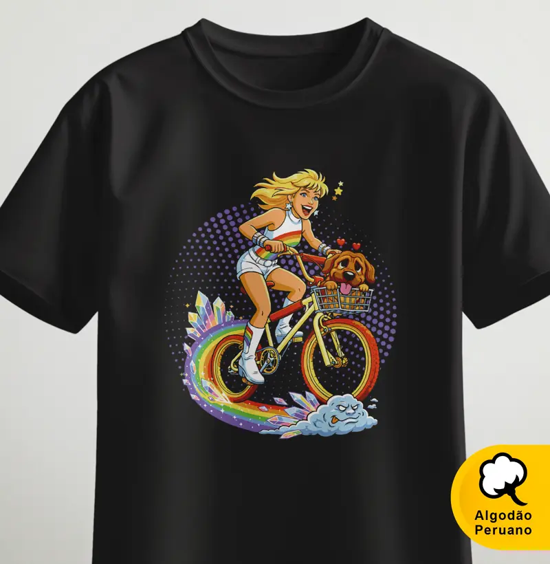 Super Xuxa pedalando