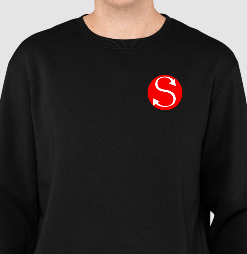 Suéter Moletom - Sinsation - S Vermelho