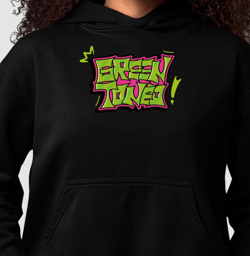 Moletom Green Toned Grafite