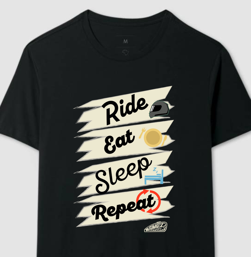 Ride, Eat, Sleep, Repeat