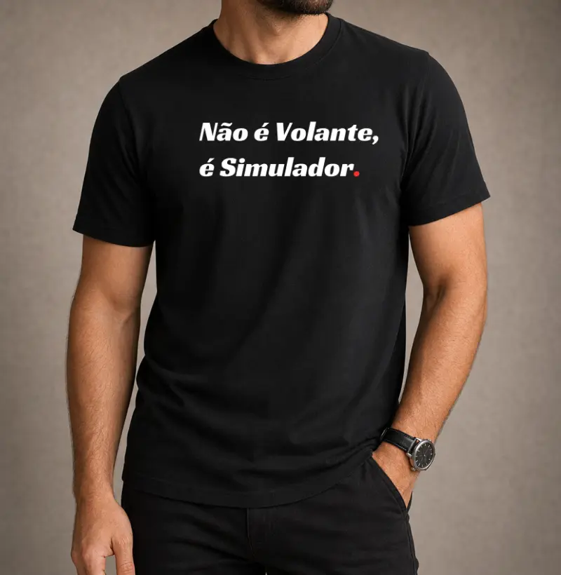 Não é volante, é Simulador