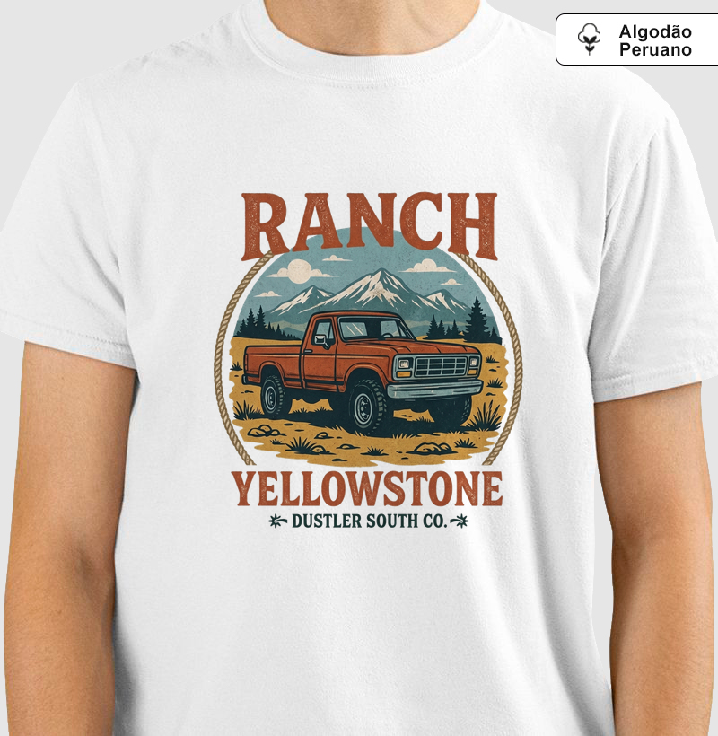 Camiseta Western Ranch Yellowstone – Dustler South Co.