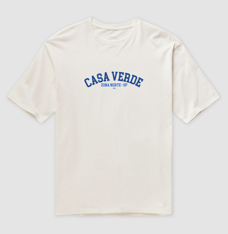 Casa Verde (azul e branco) - Retrô