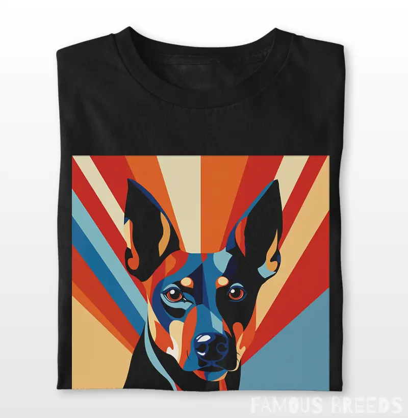Basenji OP Art