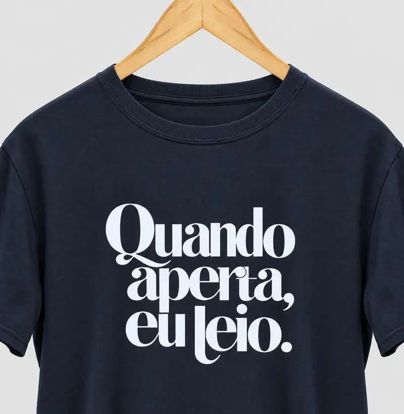 Quando Aperta, Eu Leio