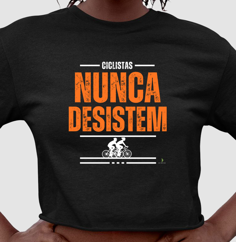 Ciclistas nunca desistem