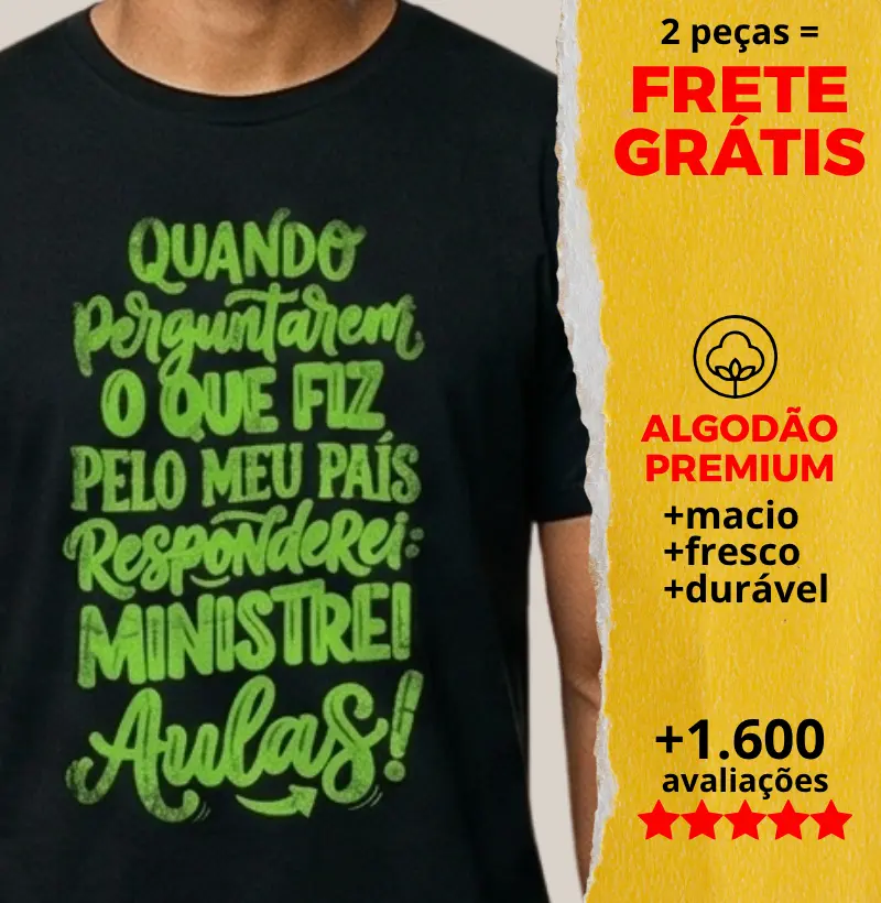 O que fiz pelo meu país