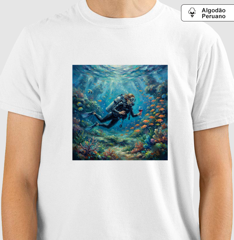 Deep  Sea Woman  - ALGODÃO PERUANO