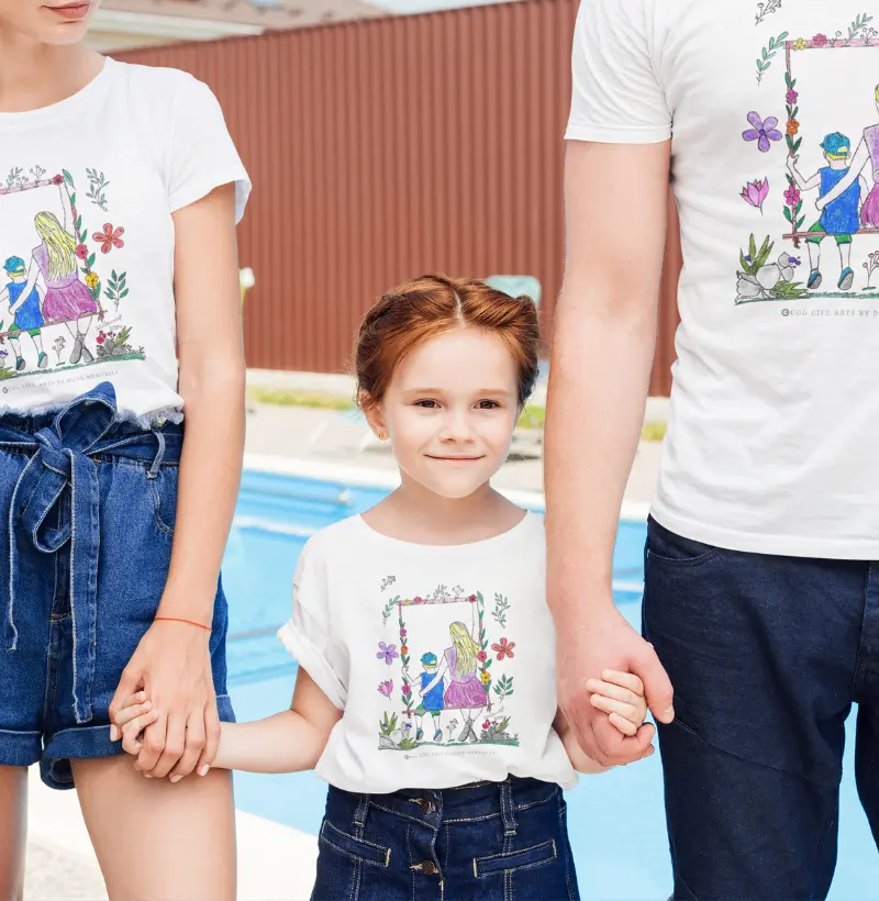 Camiseta Infantil Balanço by Dudu Memoriza