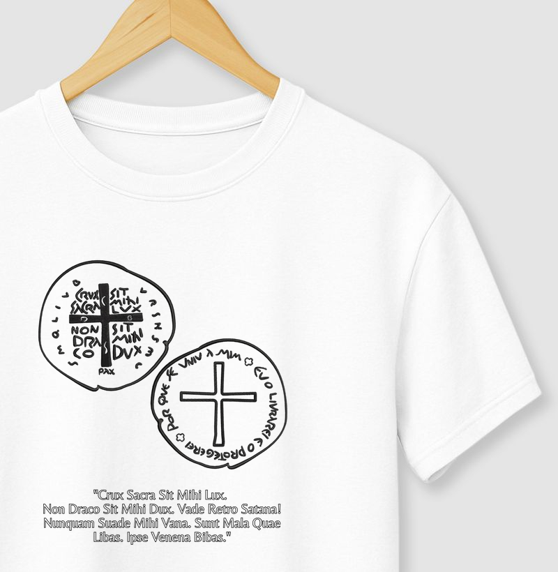 Camiseta 2 Cruzes São Bento