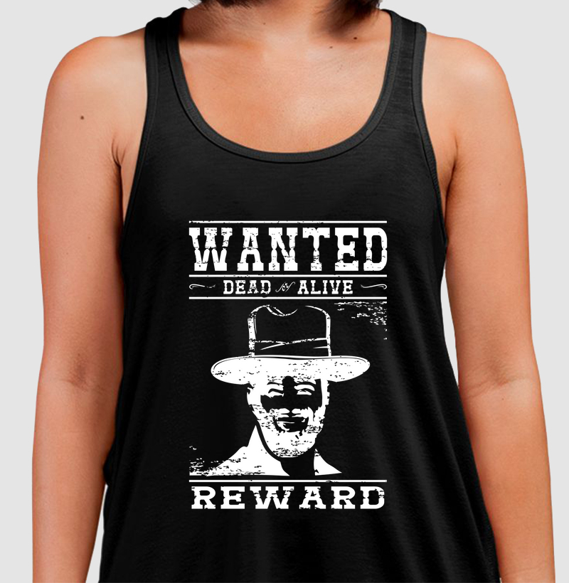 Camiseta Regata Wanted