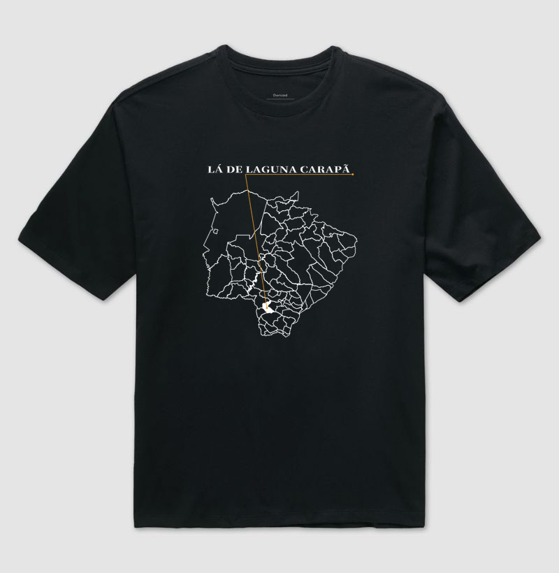Laguna Carapã | Origem MS - Camiseta Oversized