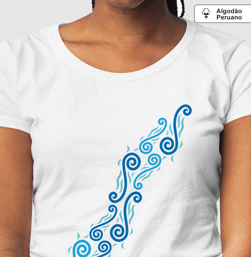 T-shirt Indígena- Grafismo "Tɨpɨyuka"