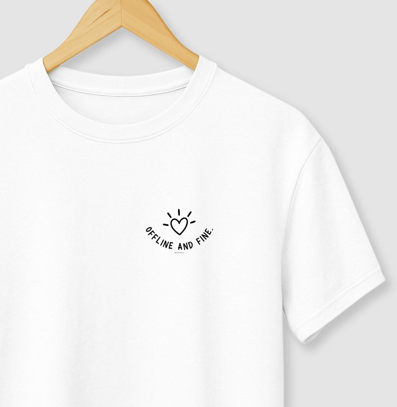 OFFLINE AND FINE coração