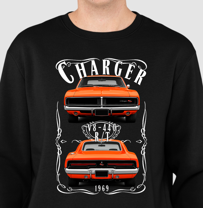 Suéter moletom Charger vintage