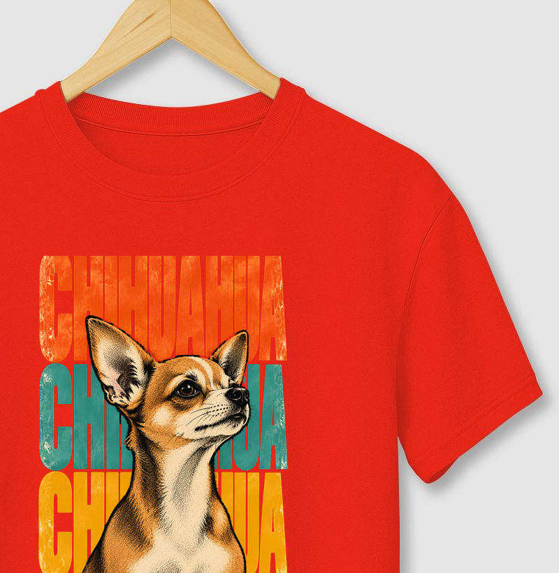 Chihuahua Vintage Colors