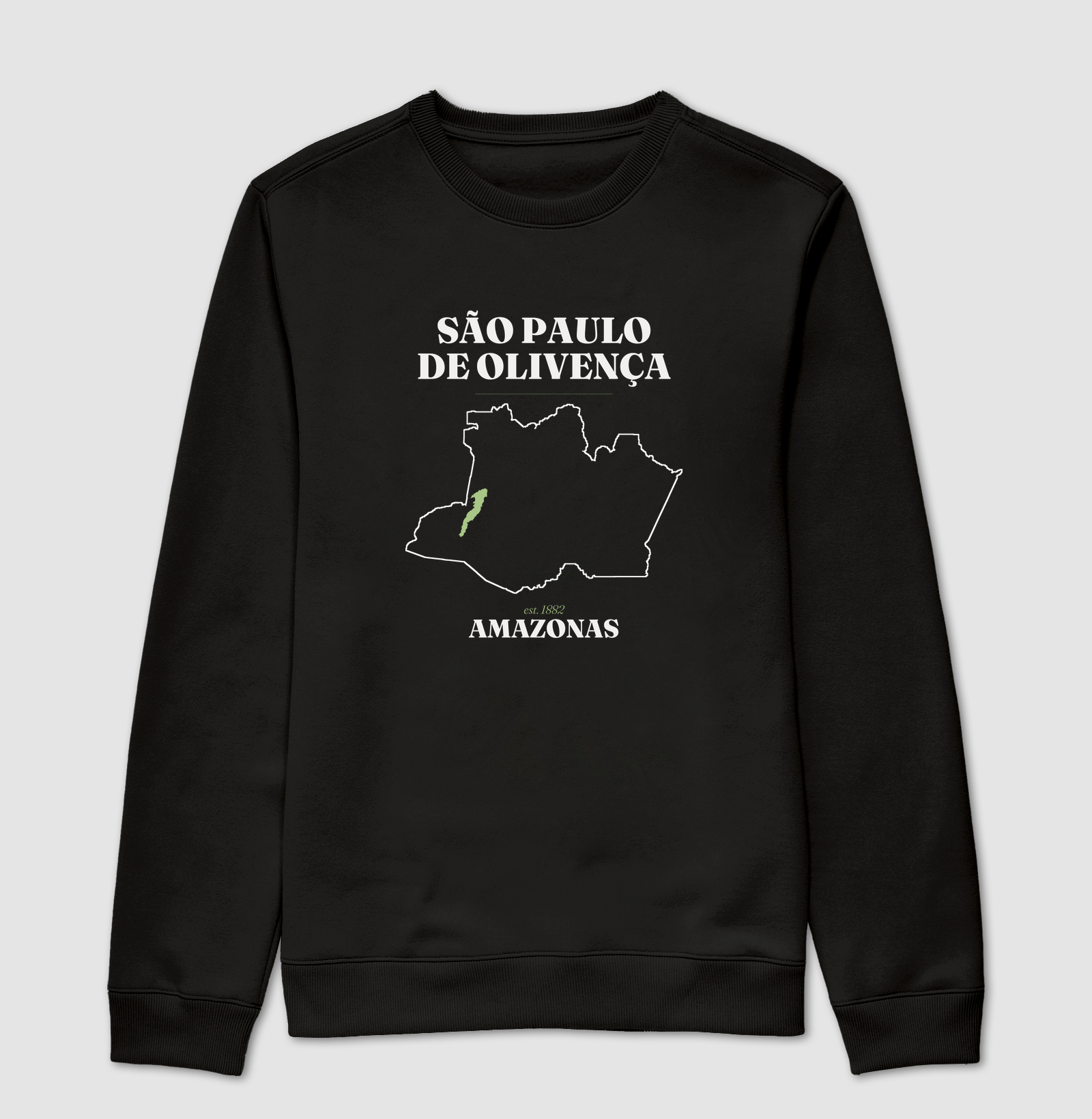 São Paulo de Olivença | Legado AM - Suéter Moletom