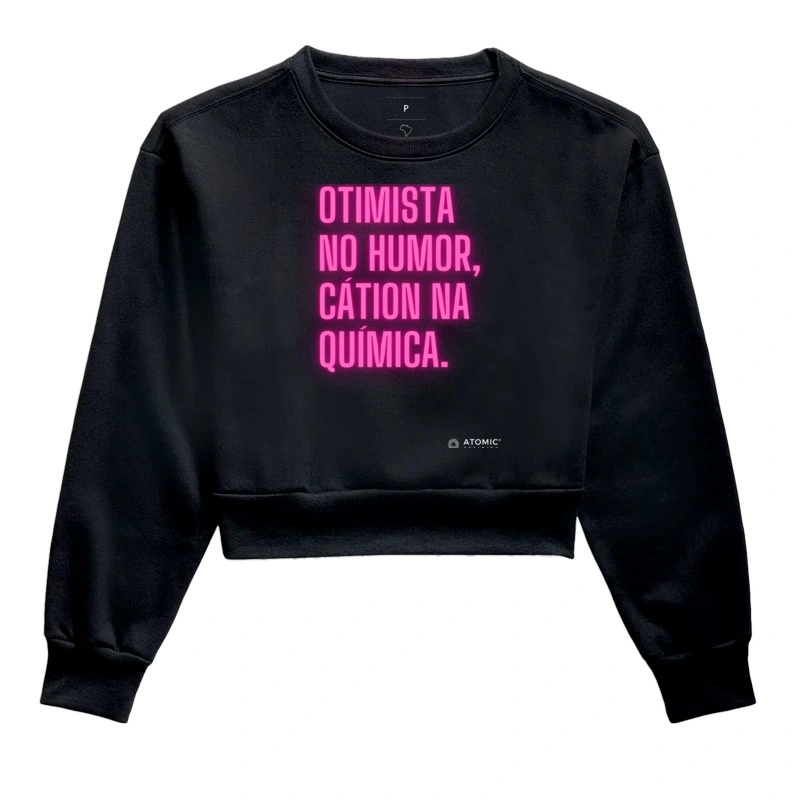 Otimista no humor, cátion na química