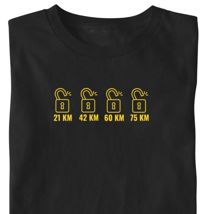 Eu sou Ultra Maratonista - amarela