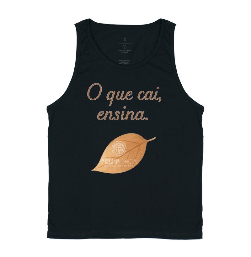 Estampa O Que Cai Ensina
