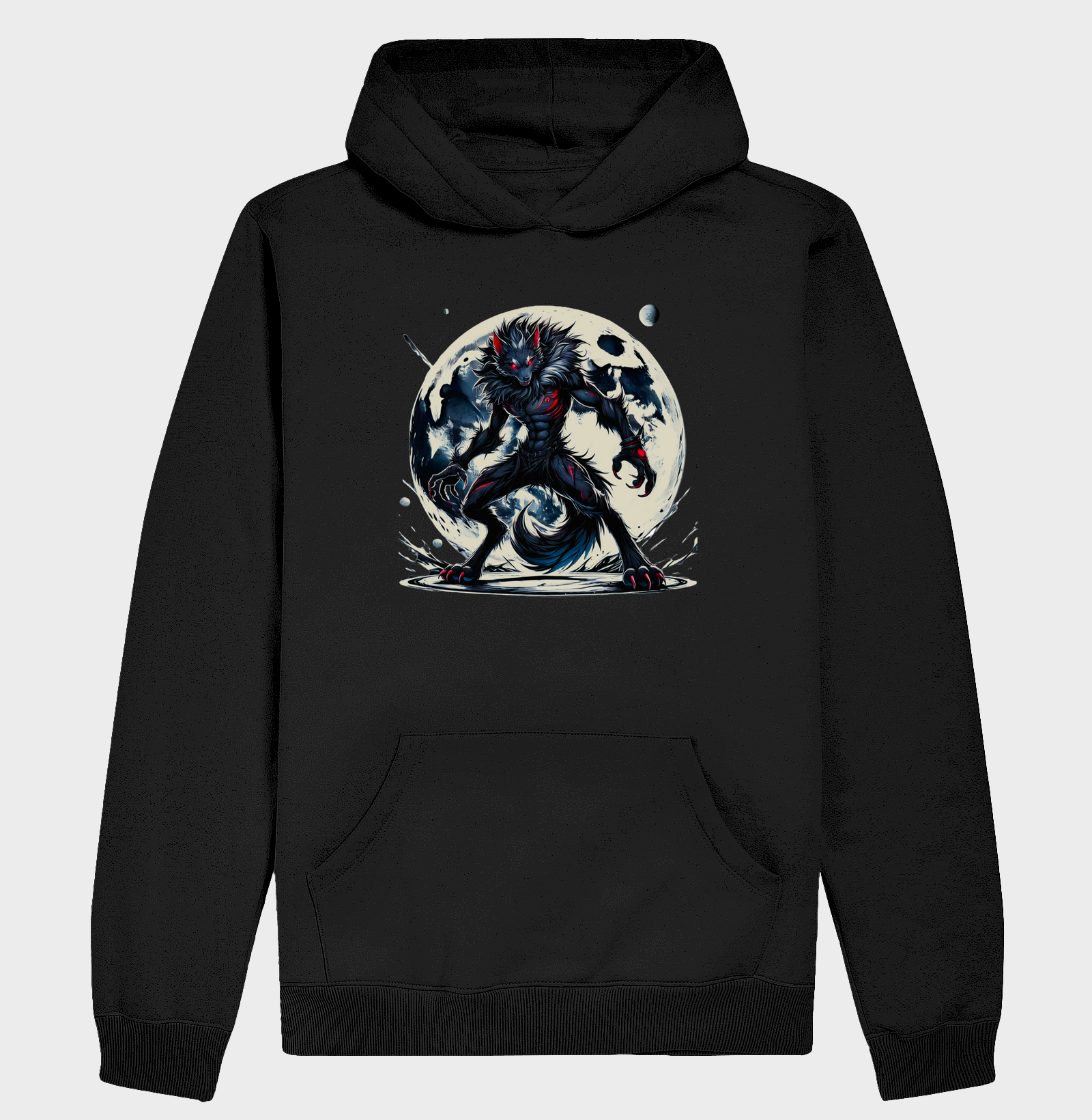 Lobisomem Sob a Lua Negra – Estilo Anime