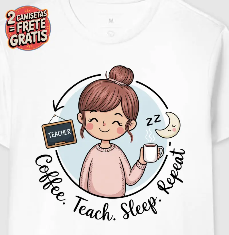 Coffe, teach, sleep, repete