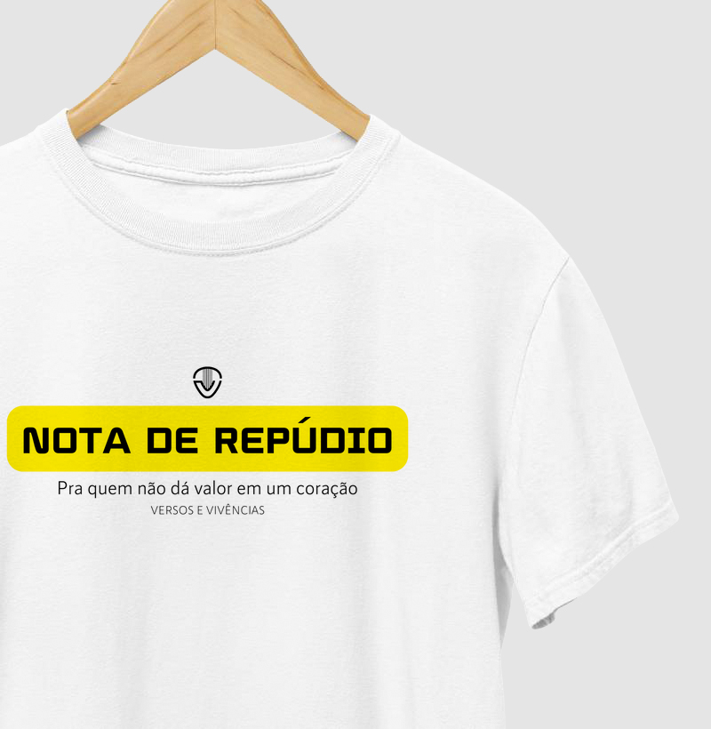 "Nota de repúdio"