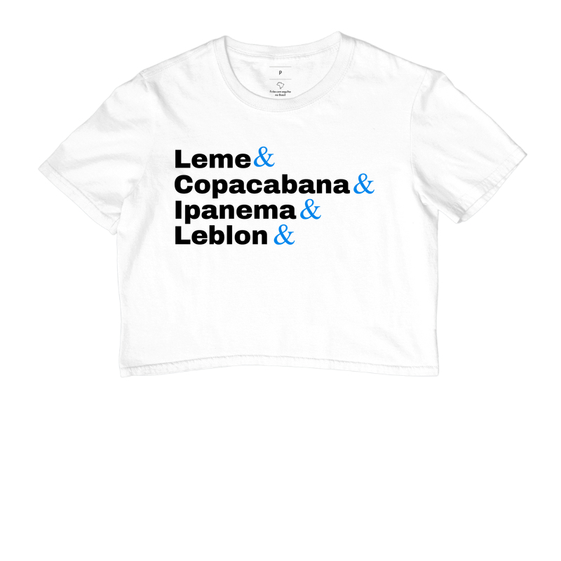 Camiseta DODDIO - Zona Sul Core - Cropped