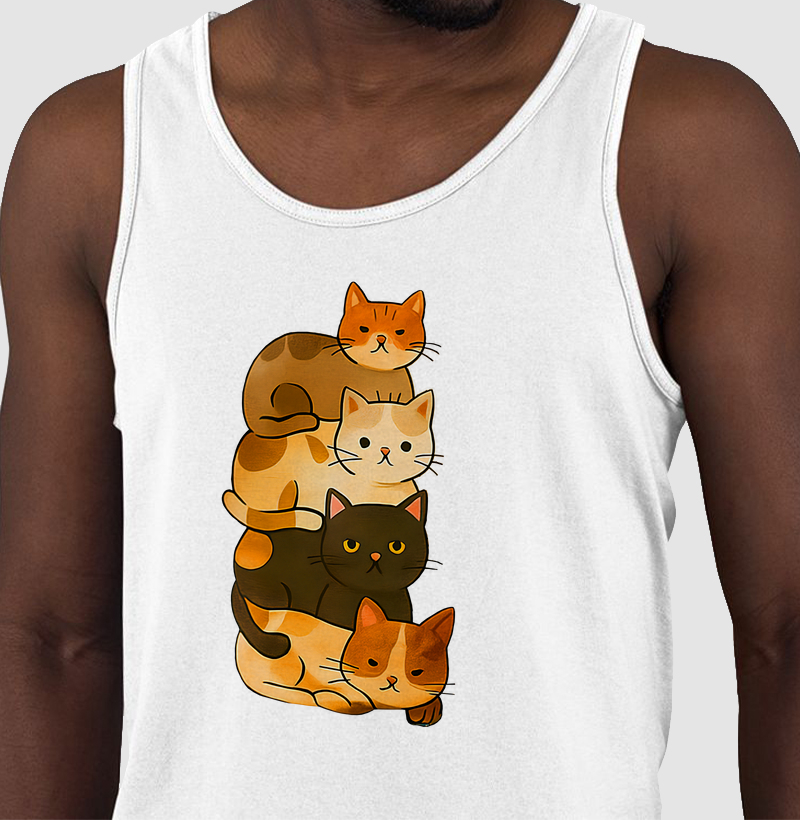 TORRE DE GATOS - Estilo Lápis de Cera