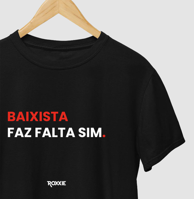 Baixista faz falta sim