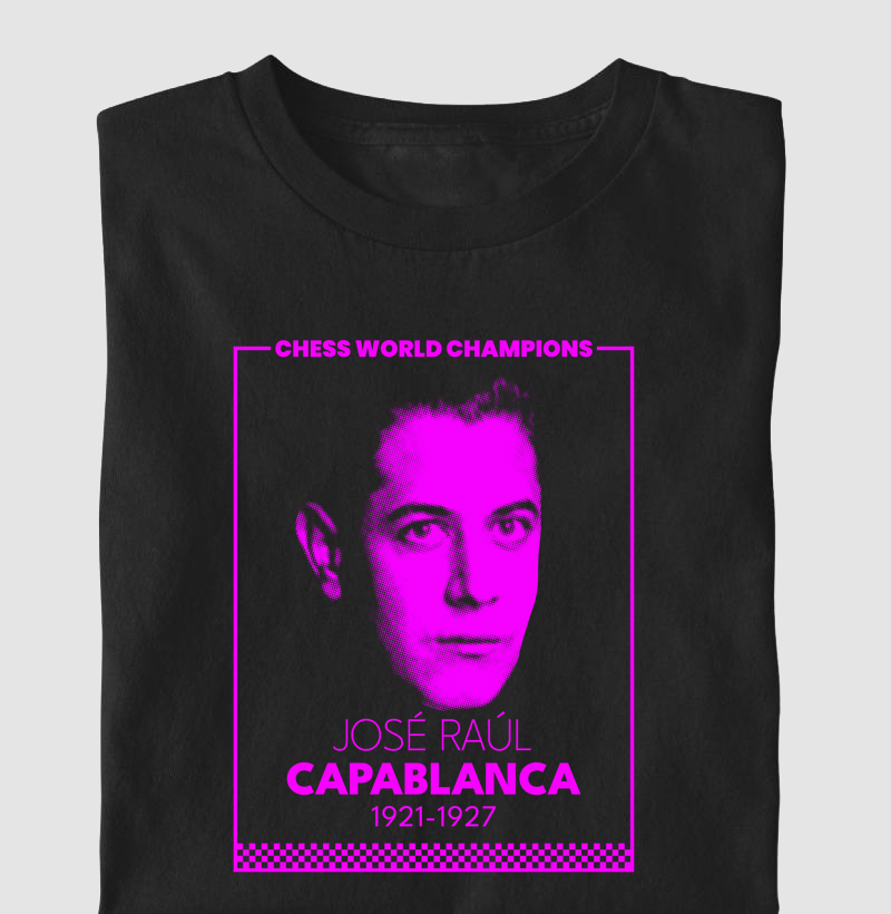 Série Campeões Mundiais - José Raúl CAPABLANCA (FRAME)