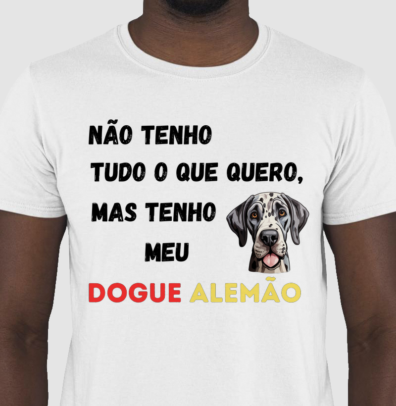 Tenho meu Dogue Alemão (white)