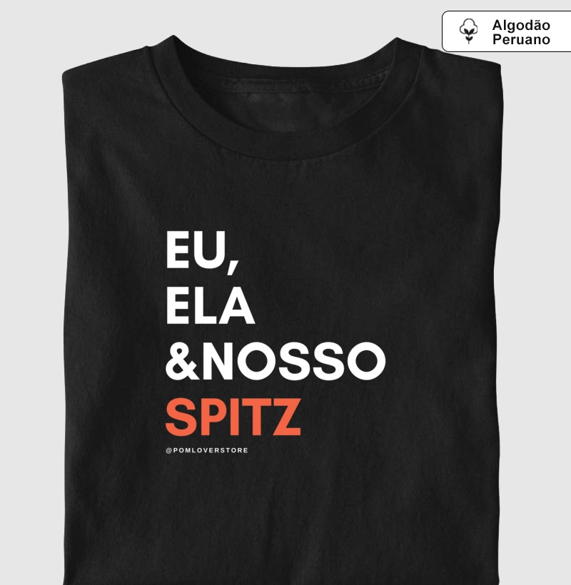Eu, ela e nosso Spitz