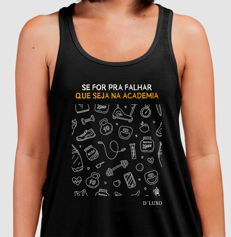 Se for pra falhar que seja na Academia 2